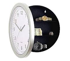 Wall Clock Diversion Safe, 23.99