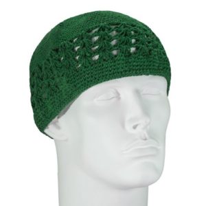 Get One Kelly Green Dual Weave Kufi, 12.99
