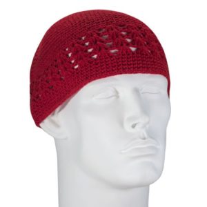 Get One Red Dual Weave Kufi, 12.99