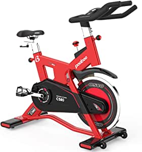 Best Exercise Bike Product Review L NOW Indoor Cycling Bike Exercise Bike Stationary Commercial Standard with 40lb Flywheel, Ipad Mount, Soft Cushion, LCD Display, Belt Drive Smooth and Quiet