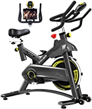 New Product Review Cyclace Exercise Bike Stationary 330 Lbs Weight Capacity- Indoor Cycling Bike with Comfortable Seat Cushion, Tablet Holder and LCD Monitor