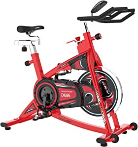 Pooboo Exercise Bikes Stationary Bike Belt Drive Indoor Cycling Bike with Comfortable Seat Cushion, Tablet Holder, 40lbs Flywheel, LCD Monitor for Home Workout Product Review